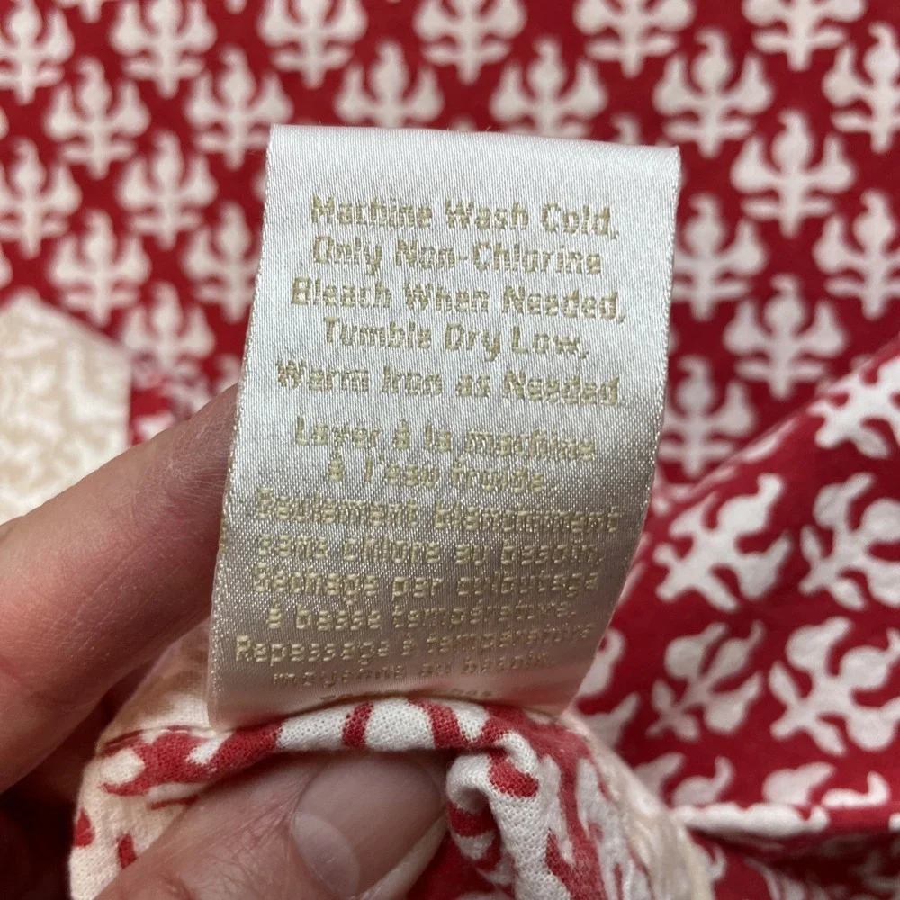 Williams Sonoma MCM Tablecloth Round 66